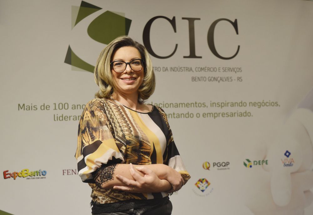 Marijane Paese, 1ª vice-presidente para assuntos do Comércio do Centro da Indústria, Comércio e Serviços de Bento Gonçalves