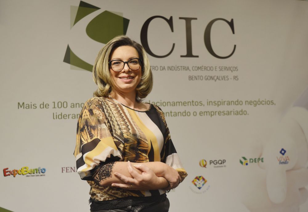 Marijane Paese, 1ª vice-presidente para assuntos do Comércio do Centro da Indústria, Comércio e Serviços de Bento Gonçalves