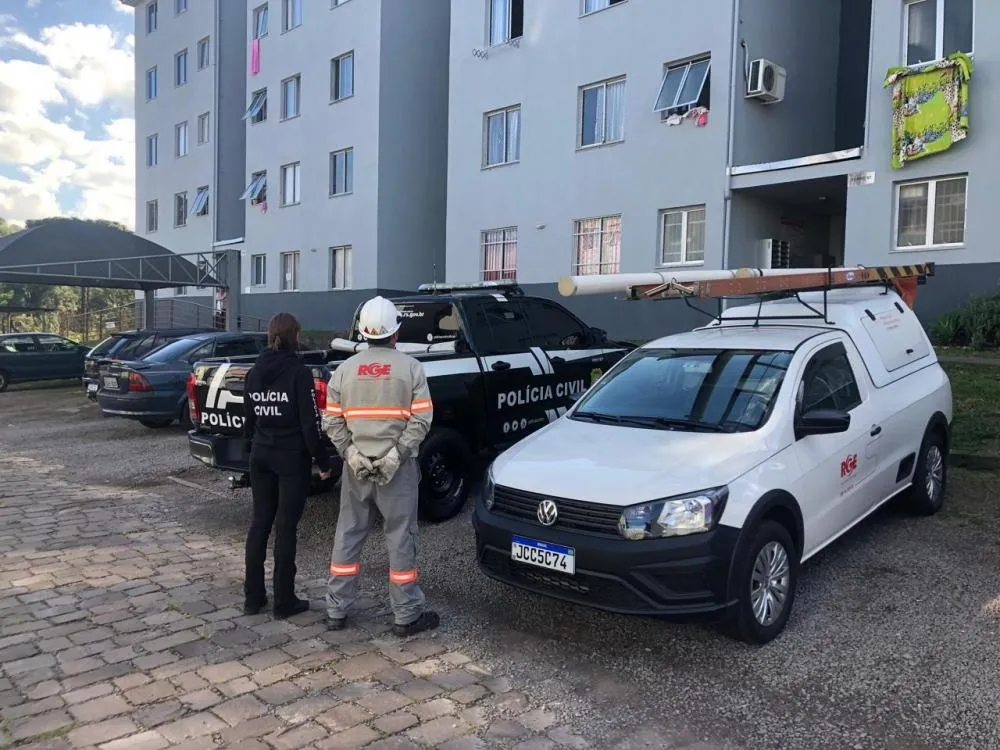 Polícia Civil flagra furto de energia elétrica em condomínio