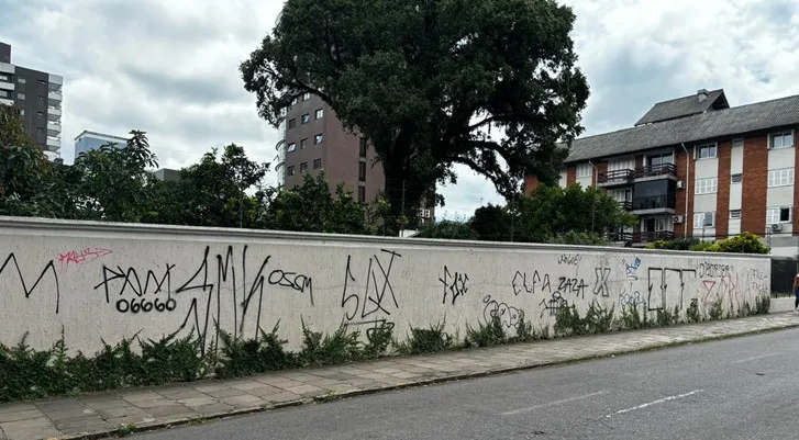 Vereador Volmar Giordani propõe lei para combater pichação em Bento Gonçalves