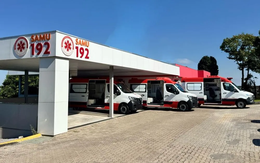 Bento reforça atendimento com três novas ambulâncias do SAMU