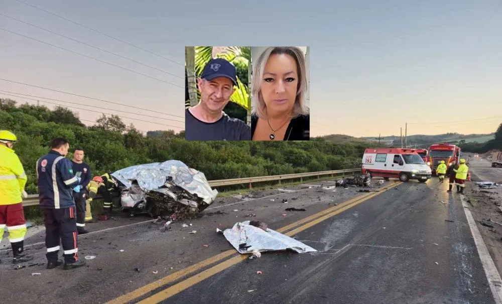 Anderson Luís Colli e Rejane Colli Ferreira estão entre as vítimas fatais - Foto: Reprodução/Especial