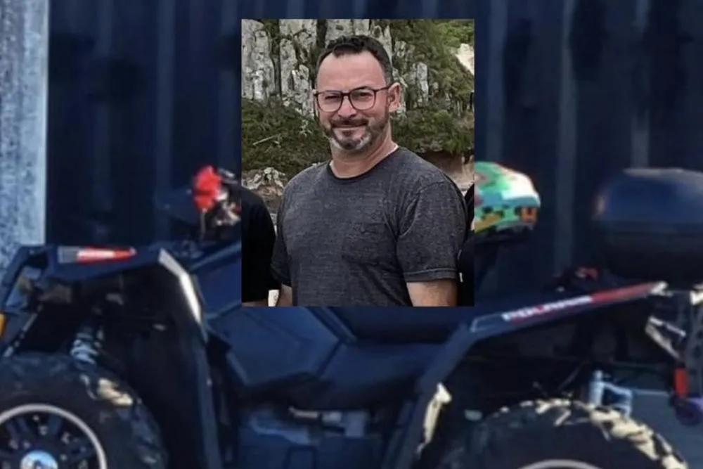 Edson Bortolosso tinha 53 anos e deixa a esposa e um filho - Foto: Reprodução/Especial