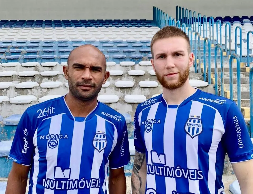 Felipe e Joesley já estão à disposição do técnico Alê Menezes - Foto: Clube Esportivo/Especial
