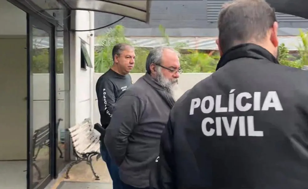 Prisão de Dal Agnol ocorreu na manhã desta quinta-feira, 5 - Foto: Polícia Civil/Especial