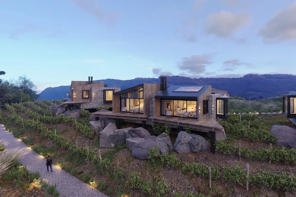 Cabanas de luxo, no estilo Glamping, são a grande atração do empreendimento - Foto: Reprodução/Grupo Casa/Especial