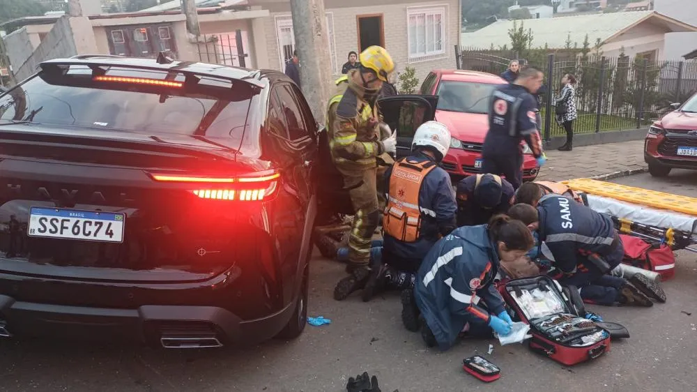 Edson Lazzarotto tem 61 anos e permanece internado no hospital - Foto: Corpo de Bombeiros de Bento Gonçalves/Especial
