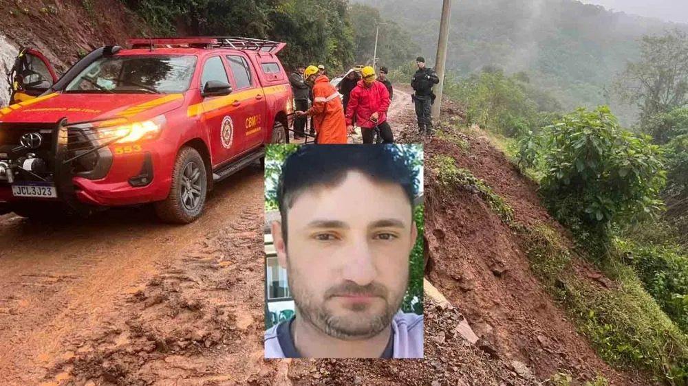 Sindinei Pescador era natural e morador de Constantina - Foto: Corpo de Bombeiros de Bento Gonçalves/Especial