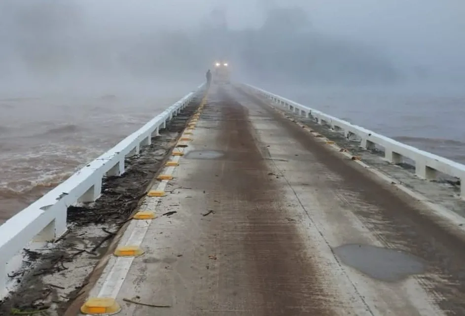 Ponte de Cotiporã é reaberta e balsa volta a funcionar em São Valentim do Sul