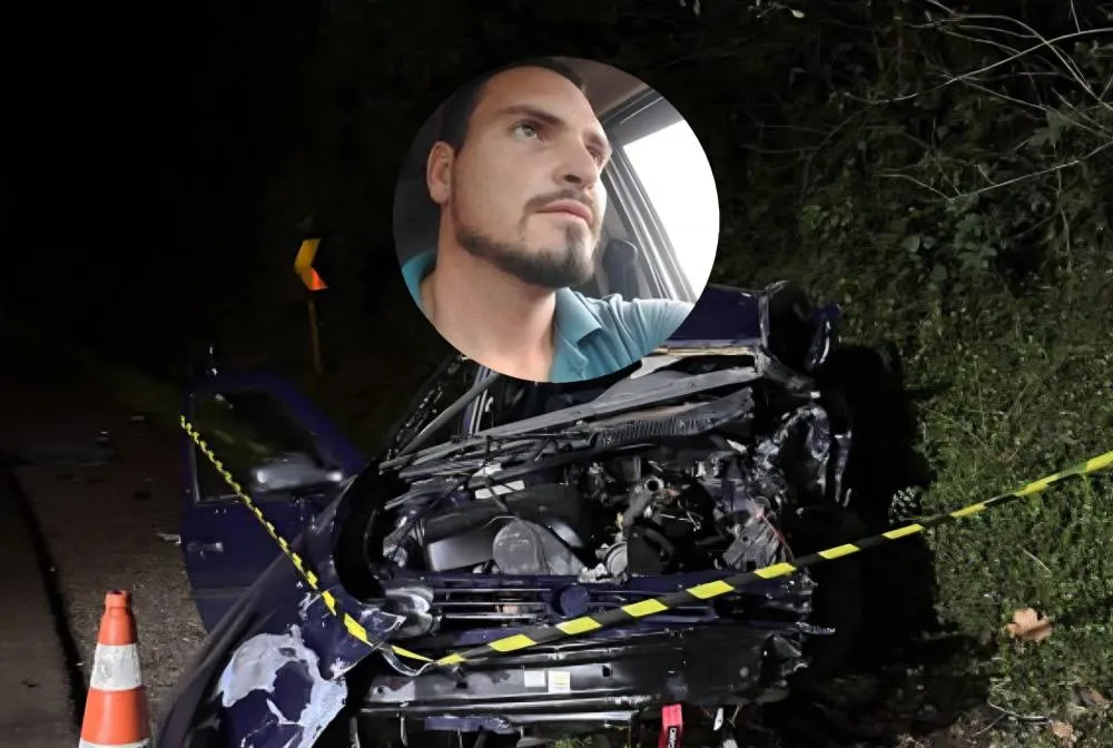 Colisão entre dois veículos deixa um homem morto e dois feridos