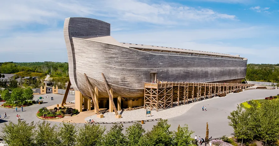 Imagem mera ilustrativa, não tendo ligação com o projeto original - Foto: Ark Encounter/Especial