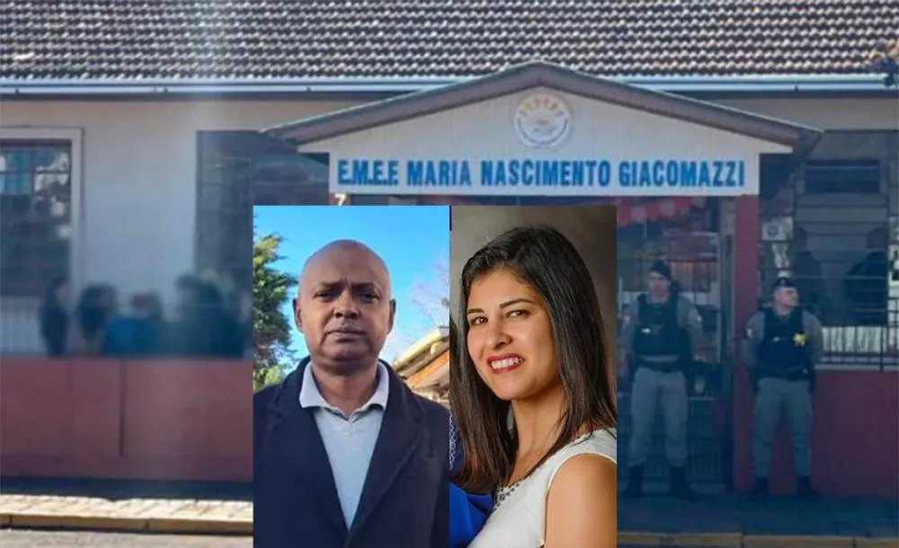 Luiz Carlos e Patrícia evitaram que mais crianças fossem atacadas pelo adolescente - Foto: Reprodução/Especial