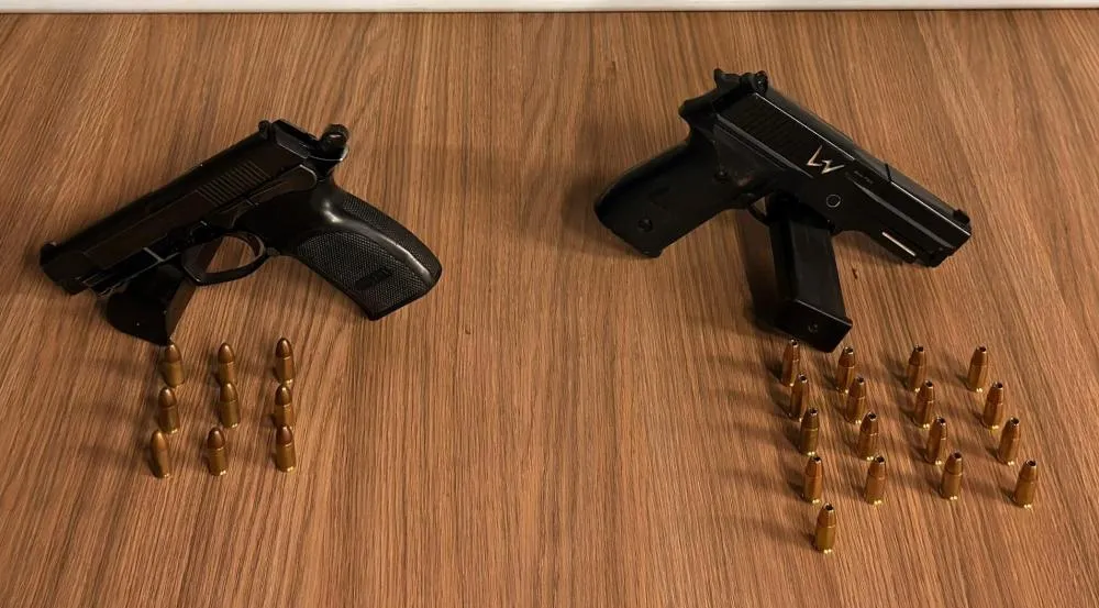 Armamento foi apreendido durante a operação Cerco Fechado - Foto: Brigada Militar/Especial