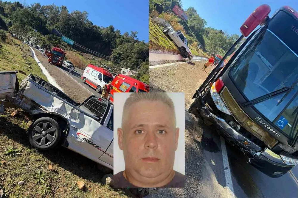 Ederson Pinheiro tinha 44 anos e era natural de Palmeira das Missões - Foto: Corpo de Bombeiros/Especial