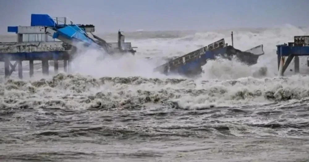 Cartão Postal do Litoral foi destruído - Foto: David Castro/Especial