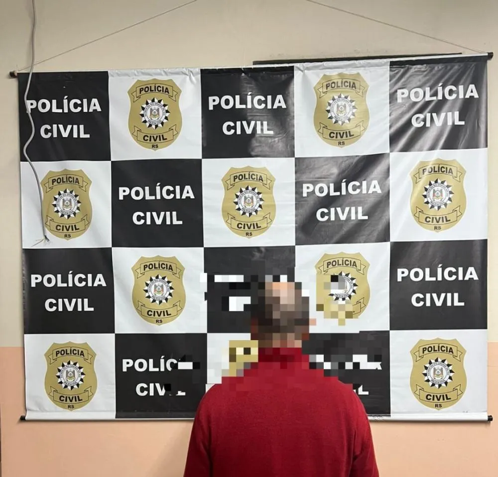 Homem de 38 anos foi preso menos de 48 horas depois do crime - Foto: Polícia Civil/Especial