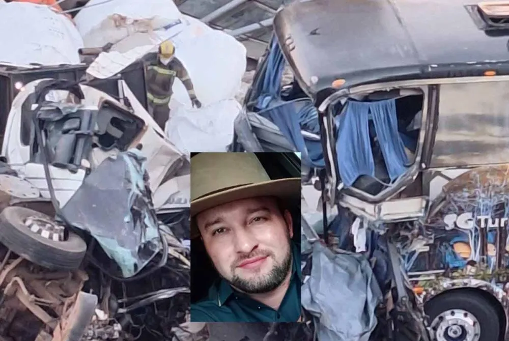 Moisés Neri tinha 30 anos e era o motorista do ônibus - Foto: Corpo de Bombeiros/Especial