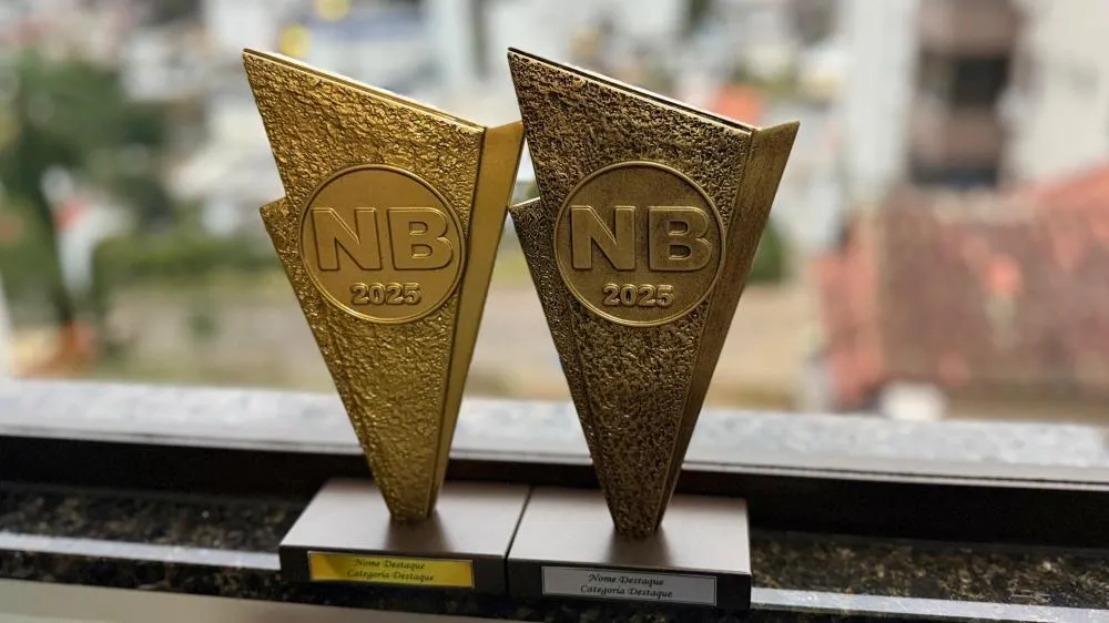 Troféu dourado e troféu de bronze irão marcar a noite do Óscar do Empreendedorismo de Bento Gonçalves - Foto: NB Notícias/Especial