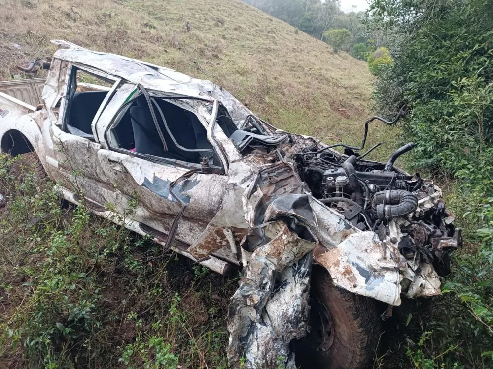 Motorista de 61 anos sobreviveu milagrosamente ao acidente - Foto: Eduardo Cover Godinho/Rádio Aurora FM/Especial