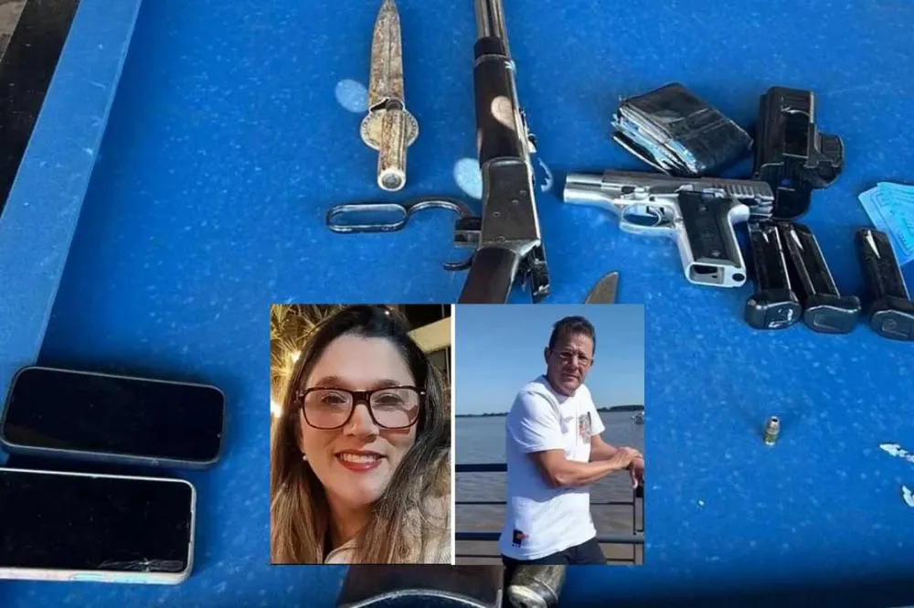 Sheila tinha 41 anos e seu pai Rogerio 61 anos - Fotos: Reprodução/Especial