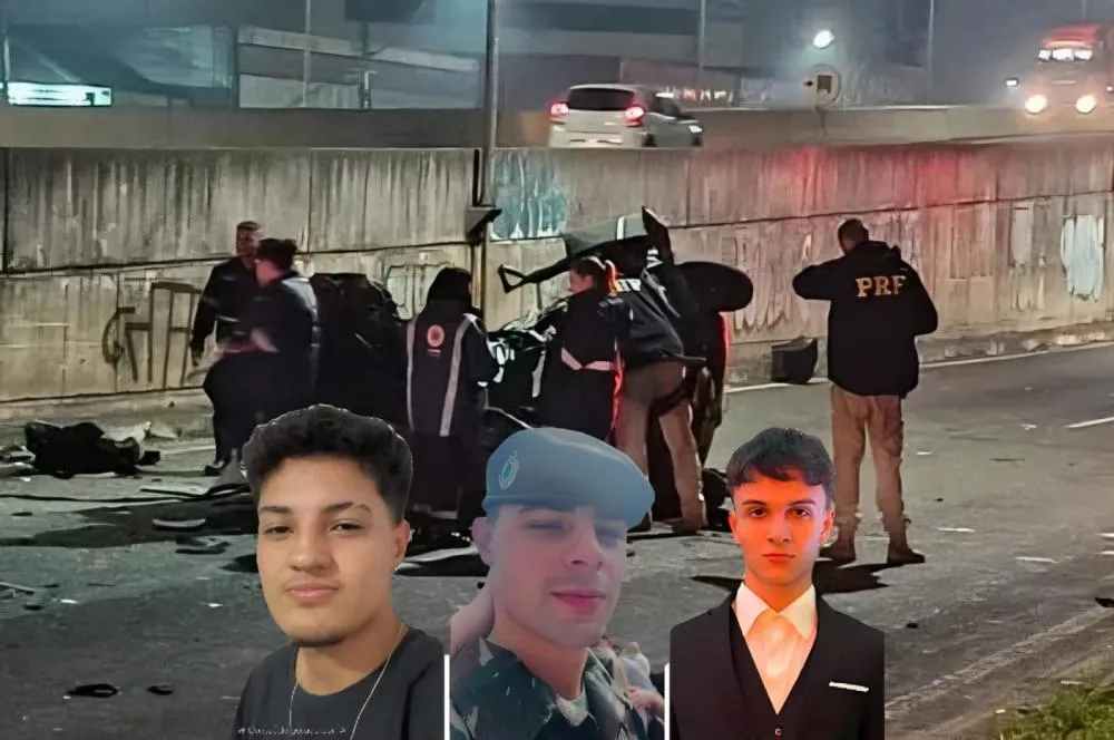 Davi, Eduardo e Vitor serão sepultados na tarde desta quinta-feira - Foto: Reprodução/Especial