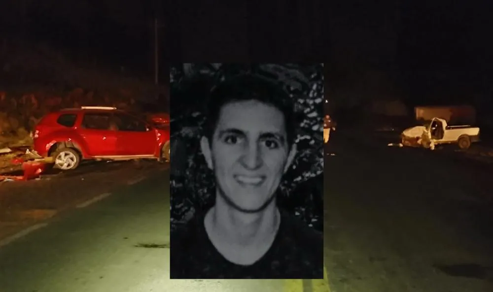 Guilherme de Souza tinha 27 anos e era funcionário da cooperativa Sicoob - Foto: PRF/Especial