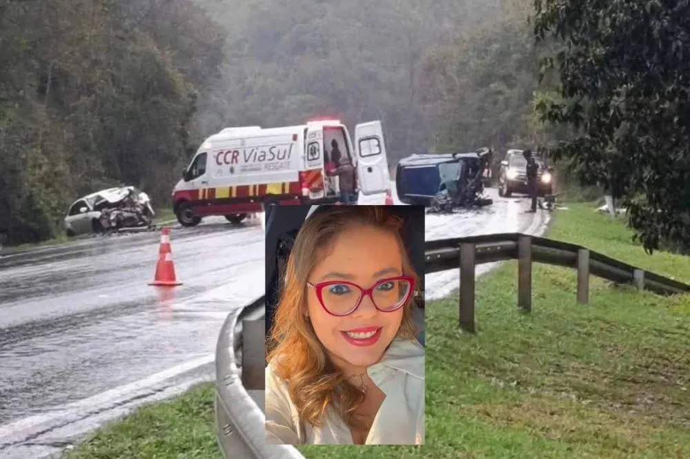 Lorrana tinha 32 anos e era esposa do bento-gonçalvense Maicon Balestreri Diogo - Foto: Reprodução/Especial