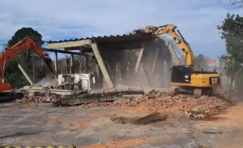 Antigo pórtico dará lugar a uma estrutura moderna e mais acessível - Foto: Reprodução/Especial