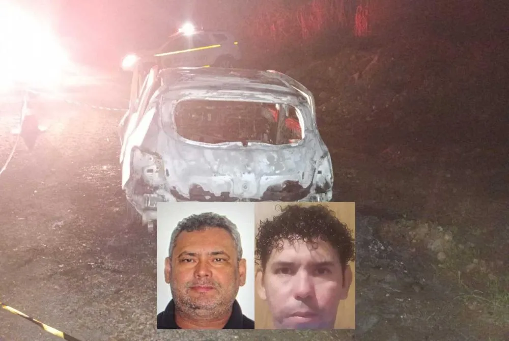 Mario Pereira e Patrick Rosa estavam indo para a cidade de Guaporé - Foto: Polícia Civil/Especial