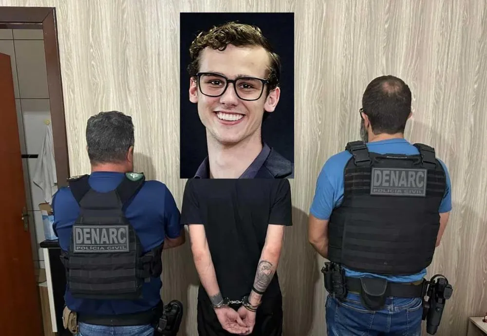 Hiago Michael Polese estava foragido da justiça há mais de uma semana - Foto: Polícia Civil/Especial