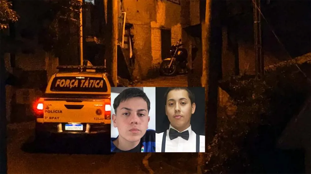 Pedro Henrique e Eduardo foram executados a tiros dentro de uma casa no bairro Vila Nova - Foto: Brigada Militar/Especial