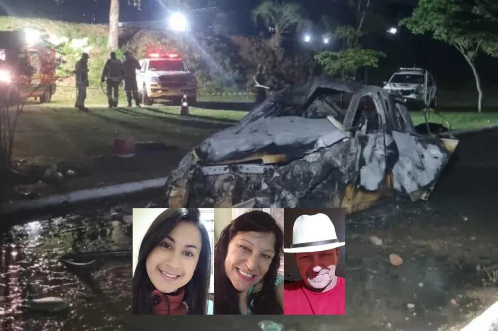 Luana, Geneci e Gerson foram as vítimas fatais ao lado de Eliel - Foto: CRBM/Especial