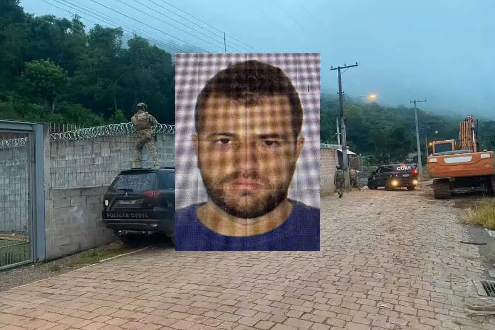 Eric Basso da Silva tem 33 anos e já foi capturado pela Polícia Civil - Foto: Reprodução/Polícia Civil/Especial