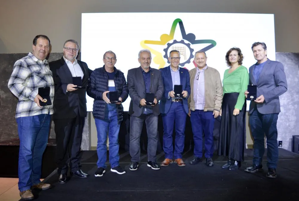 Ex-presidentes do Consepro de Bento foram homenageados - Foto: Luisa Sperotto/Exata Comunicação/Especial