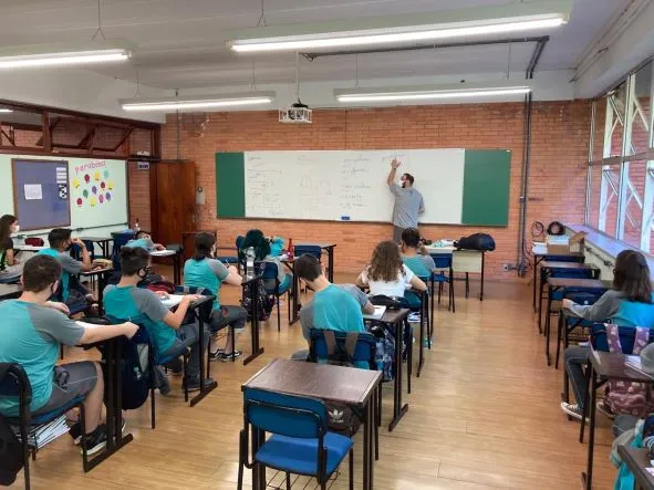 Cerca de 300 alunos da rede municipal utilizam o espaço da UCS - Foto: Reprodução/Especial
