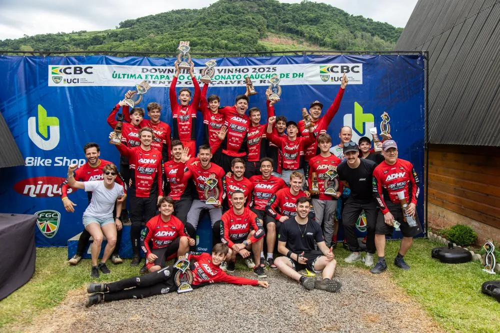 A ADHV encerra 2025 consolidada como uma verdadeira potência do downhill brasileiro - Foto: Emerson Ribeiro/Especial