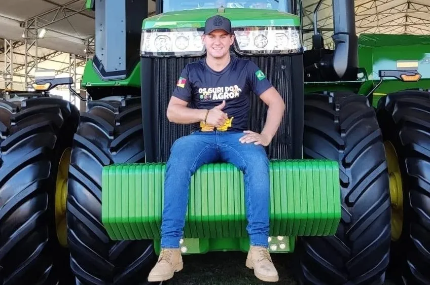 Vinicius Horst tinha 23 anos e deixa os pais enlutados - Foto: Reprodução/Especial