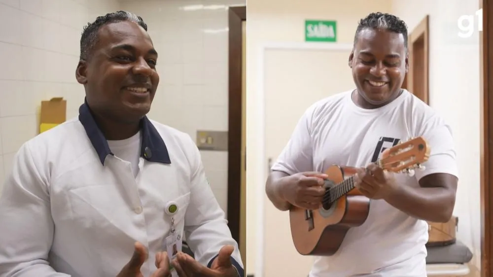 Enfermeiro de Porto Alegre usa pagode para incentivar doação de sangue