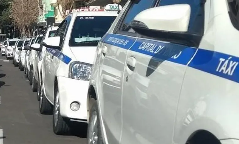 A partir da publicação da lei, os taxistas terão seis meses para regularizar vistorias ou licenças atrasadas - Foto: NB Notícias/Especial