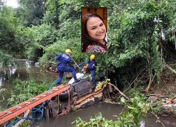 Sabrina Janella deixa enlutados o marido e dois filhos - Foto: Corpo de Bombeiros/Especial