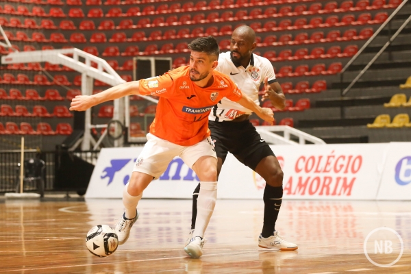 FUTSAL: ACBF empata com o Corinthians no jogo de ida das quartas da Liga Nacional