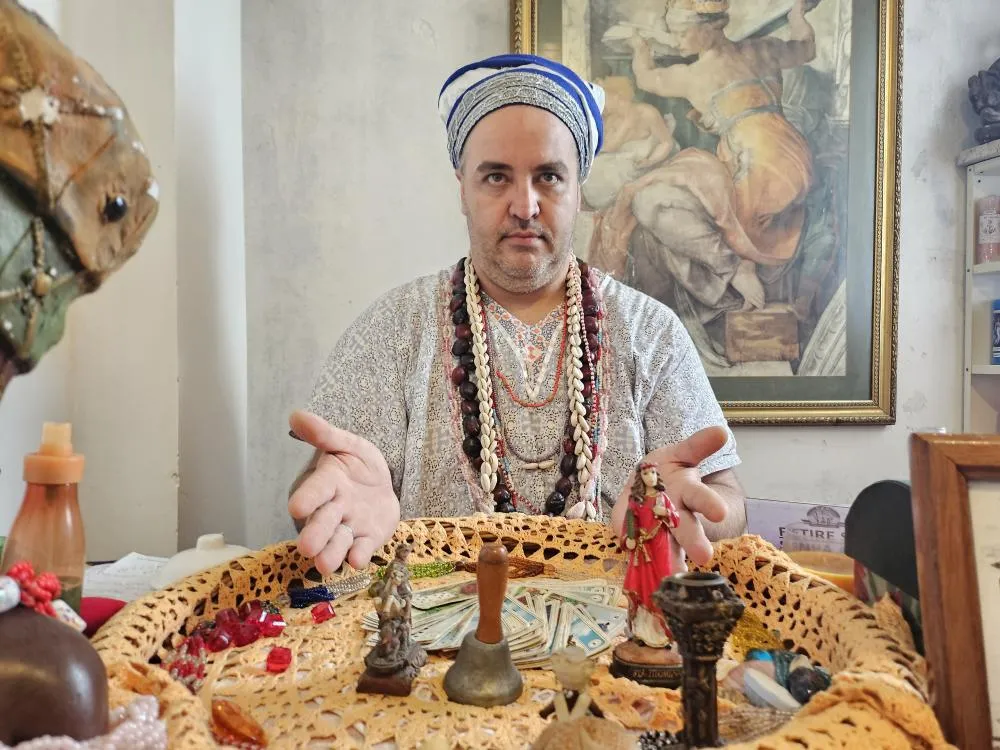 Babalorixá fez revelações importantes para o ano de 2026 de Bento Gonçlaves - Fotos: Jonathan Zanotto/Especial 