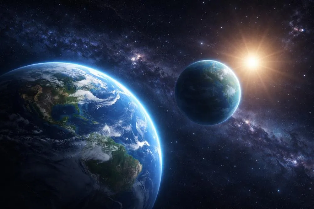 O planeta está no limite para se tornar habitável, segundo os cientistas - Foto: Reprodução criada por IA