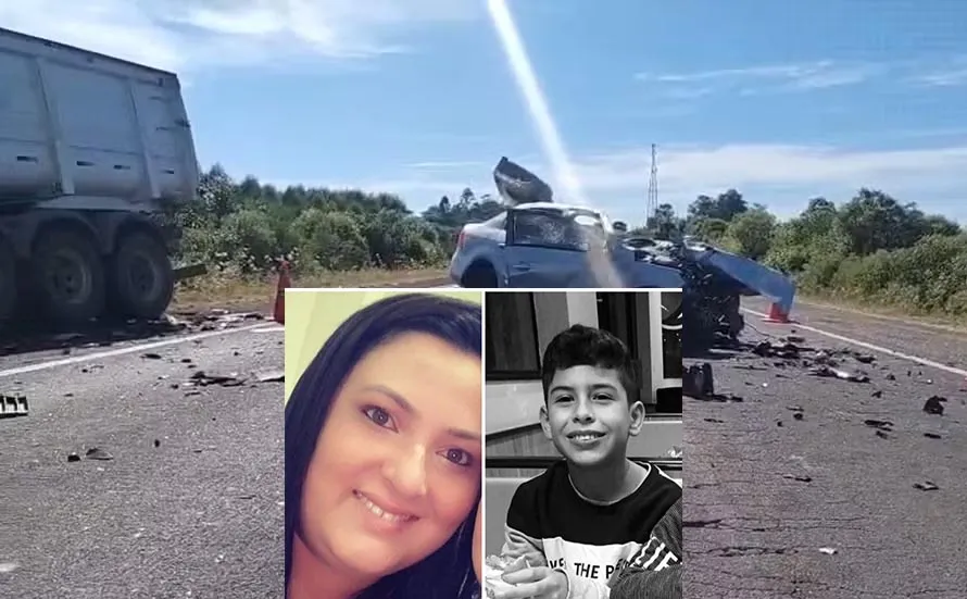 Leli Alves e Rian Rosado foram as vítimas fatais do acidente - Foto: Rede Sulamérica Rádio e TV/Especial