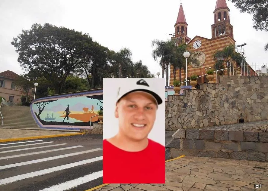 Família de Jeferson Rodrigues Führ teve mais um momento de dor antes do sepultamento - Foto: Reprodução/Especial NB