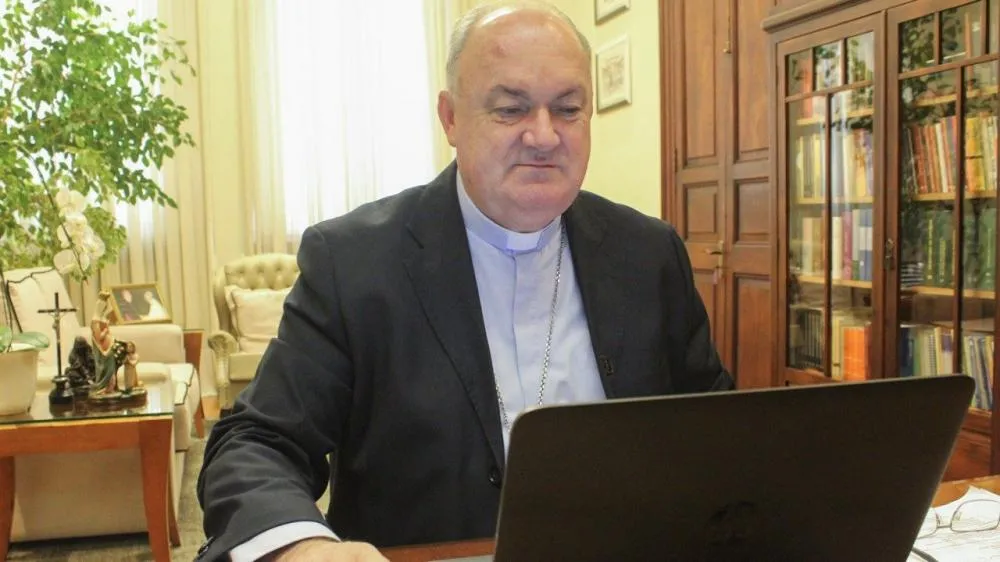 Bispo Dom José Gislon disse que a diocese repudia qualquer ato de abuso sexual - Foto: Diocese de Caxias do Sul/Especial NB
