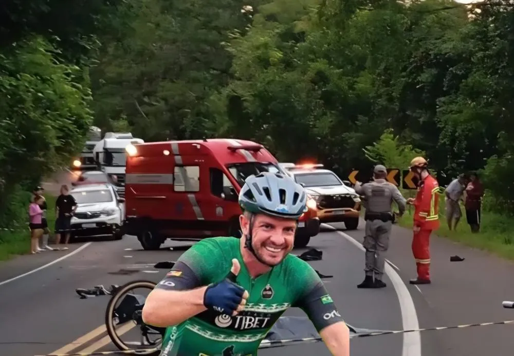 Isac da Silva tinha 35 anos e era apaixonado pelo ciclismo - Foto: REprodução/Especial NB