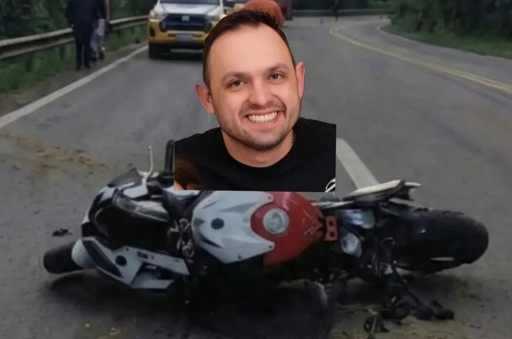 Douglas Peruzzo tinha 36 anos e deixa a esposa e uma filha pequena - Foto: Reprodução/Especial NB 