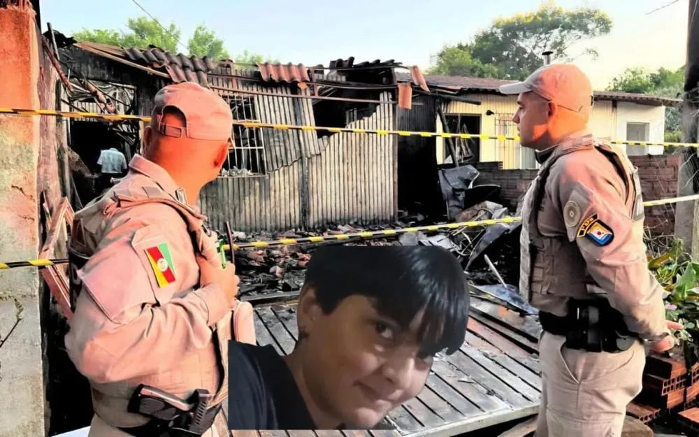 Vizinhos tentaram resgatar Maria Clara (foto menor), mas não conseguiram - Foto: Isaías Renheinmer/GES/Especial NB