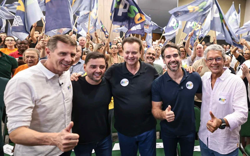 Evento do PSD consolida parceria com o MDB nas eleições no RS - Foto: Maurício Tonetto/Especial NB